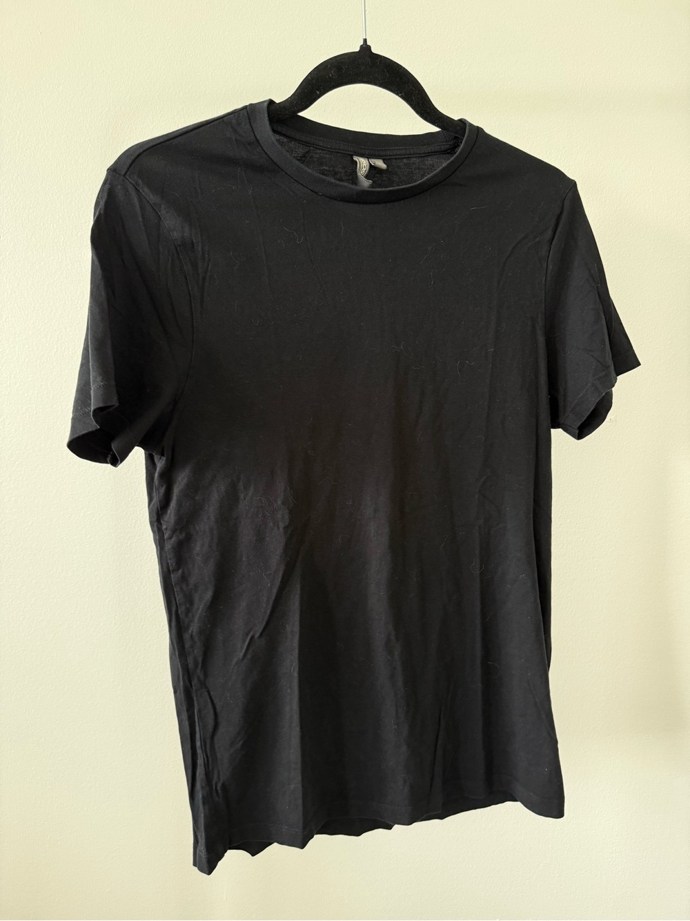 ASOS Black Crew Neck Short Sleeve Tee